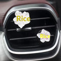 2-Pack Flower Car Air Vent Clip Freshener & Interior Decor
