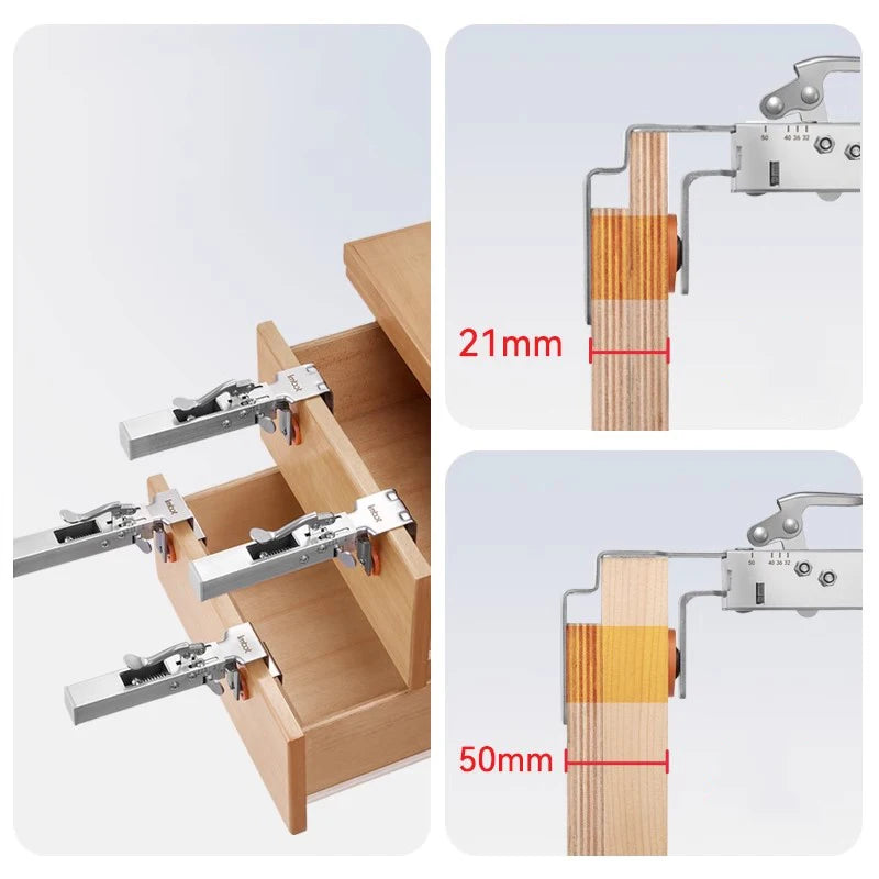Fast Press Drawer Clamp – Adjustable Telescopic Woodworking Clamp Woodworking Clamp Zpaxo