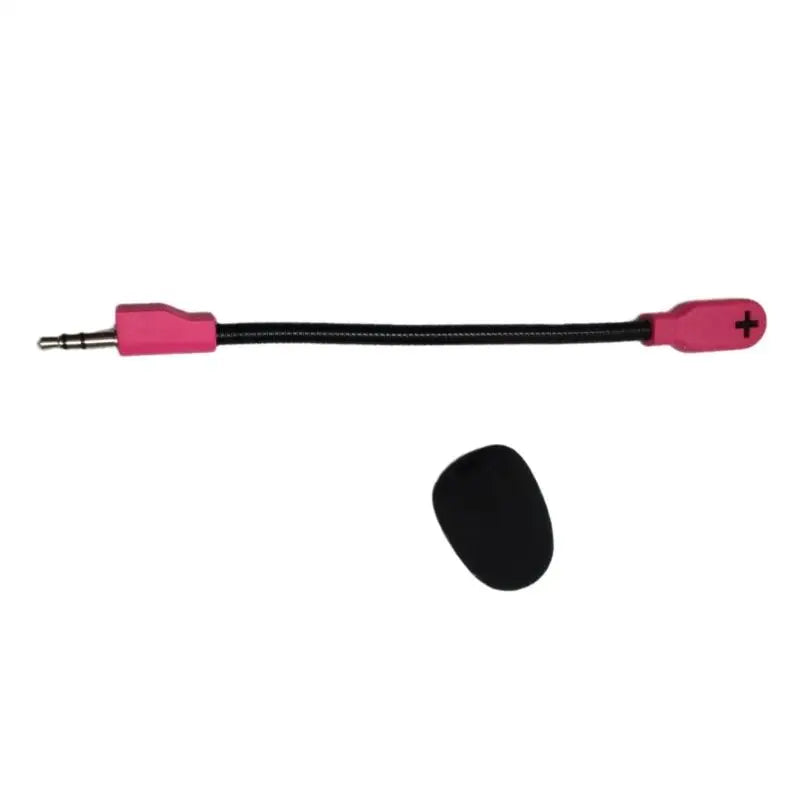 652F Microphone Gamings Headphones Headsets Black Foam Cover Zpaxo