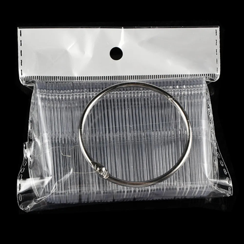 Transparent False Tips Display Stand Rectangle DIY UV Gel Nail Tip Nail Art Tips Sample Stand Manicure Decoration Showing Tools Zpaxo 50Pcs
