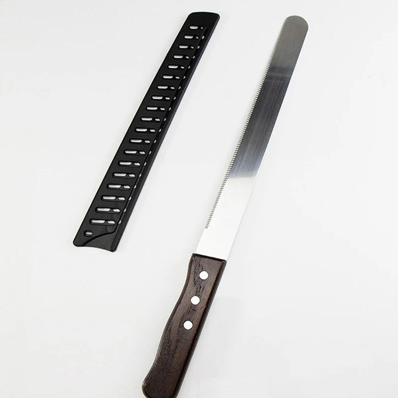 Black Plastic Kitchen Knife Blade Protector Cover 10 Inches Sleeve