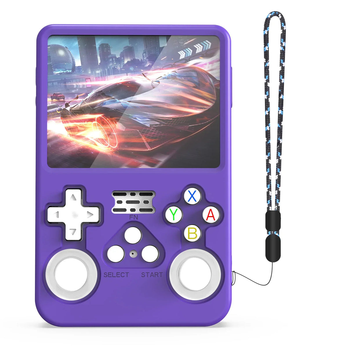R36s Silicone Case Games Premium Handheld Game Console Protective Zpaxo PURPLE