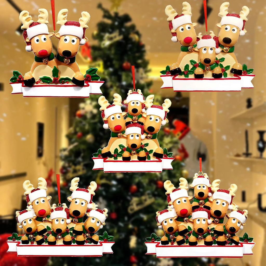 Personalized Family Christmas Ornaments DIY Personal Tree Hanging