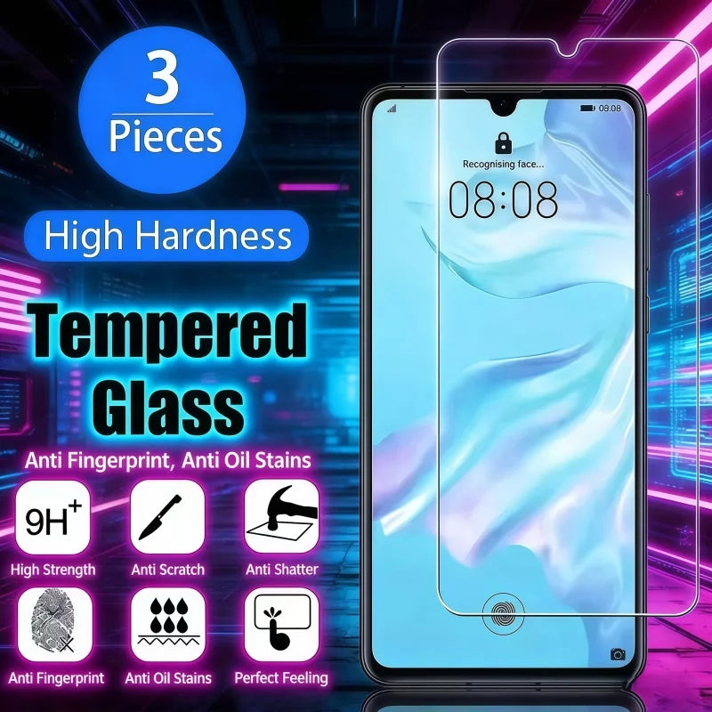 HD Tempered Glass Huawei P30 P40 P20 Mate 20 Lite Y6 Y7 P9 P10 P