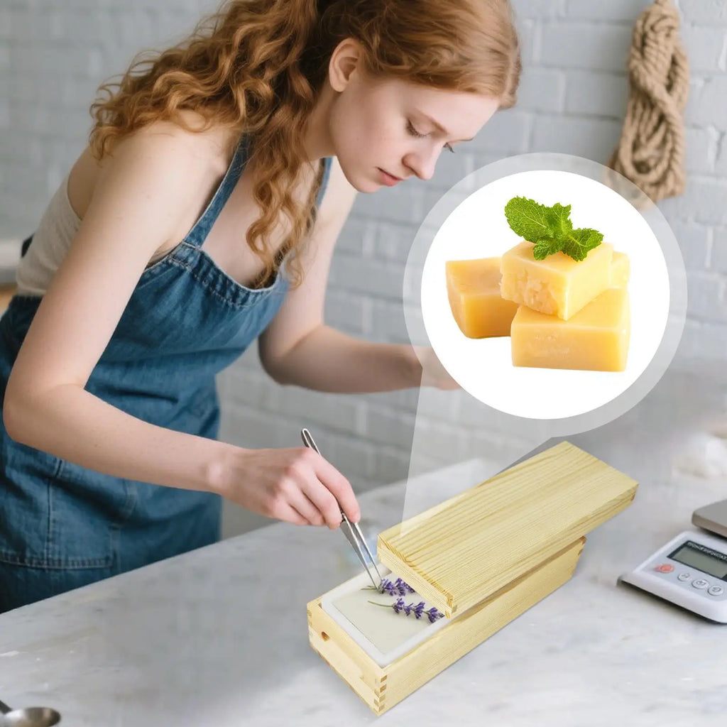 Soap Loaf Mold Rectangle Silicone Soap Loaf Molds 1300ml Easy Release Art Craft Maker Moulds For Handcraft Handmade Chocolate Zpaxo