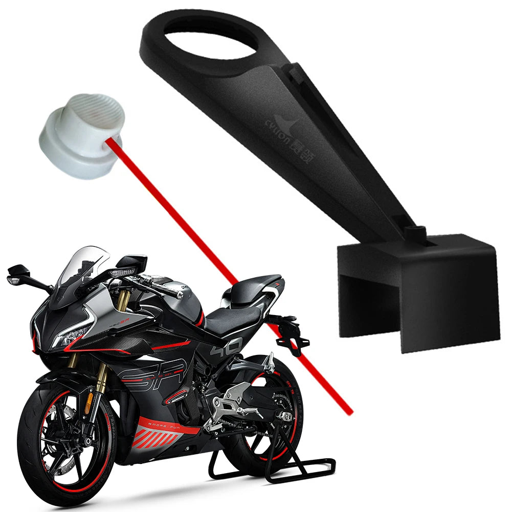 Motorcycle Chain Lube Applicator Mess-free Wax Cleaner Attachment