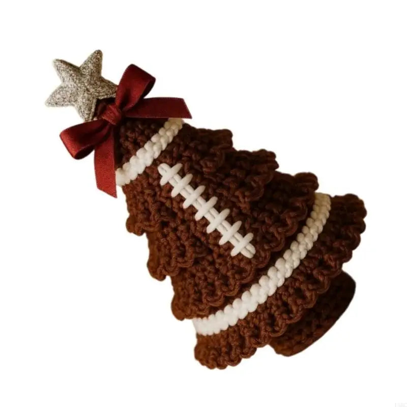 Crochet Christmas Ornament Craft Include Instruction Hook Yarn Kid
