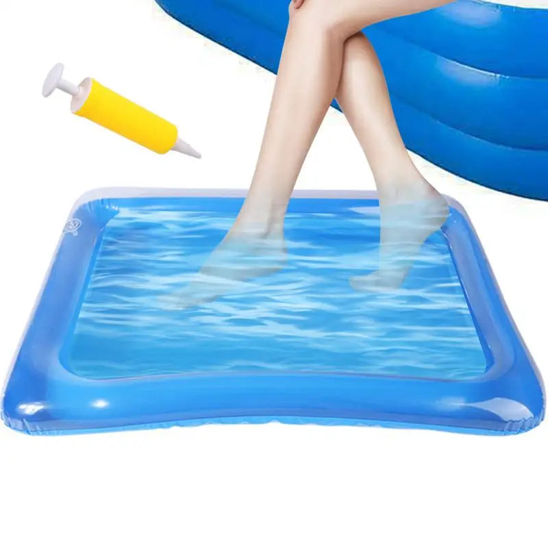 Portable Inflatable Foot Basin Yard Soaking Summer Beach Wash