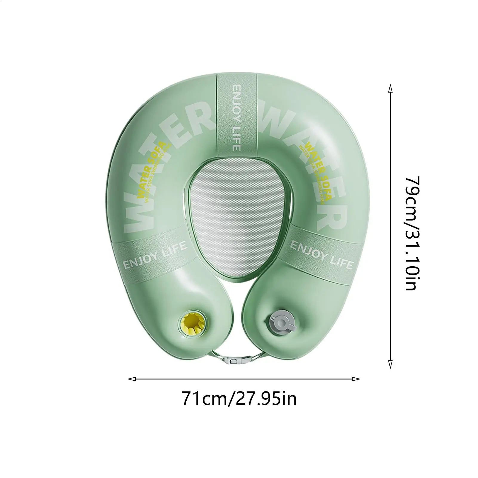 Pool Floats Thickened Inflatable Cooling Chair Sofa Pool Float Sofa For Women Men Camping Outdoor Indoor Outside Water Lake Zpaxo