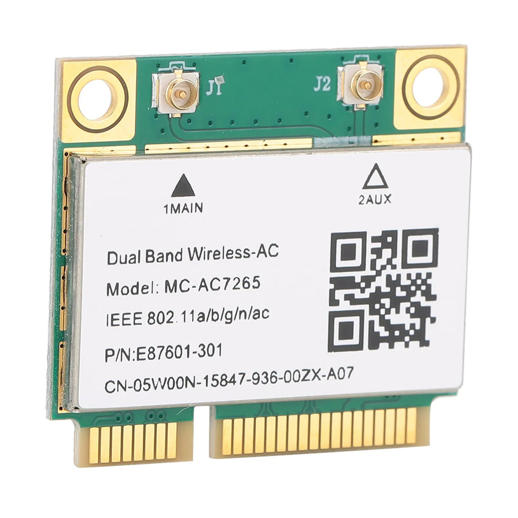 Network Card Mini PCI E Gigabit Dual Band Bluetooth 4 2 Wireless Wifi