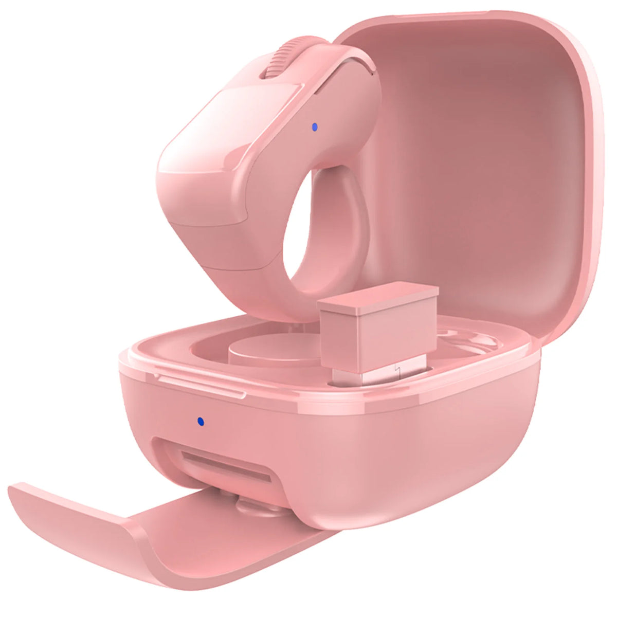 BT Scrolling Ring Touchpad Air Finger Mouse Wireless Scroller Iphone Zpaxo Pink 2.4G or BT