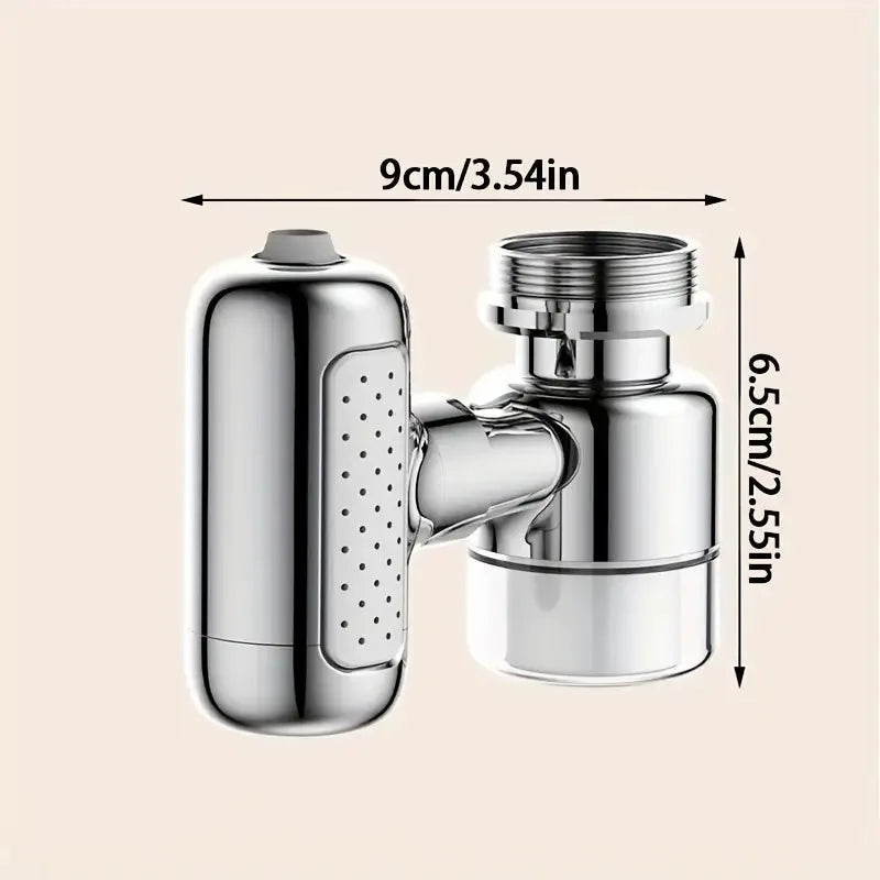 360 Rotating Kitchen Faucet Aerator Aluminum Alloy Water Saving Tap