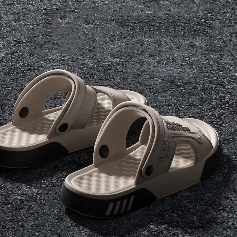 Men Slippers Summer EVA Soft-soled Platform Slides Sandals Indoor