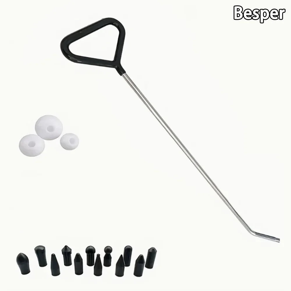 22-Inch Carbon Steel Dent Removal Rods Paintless Repair Tool Car Zpaxo Tools