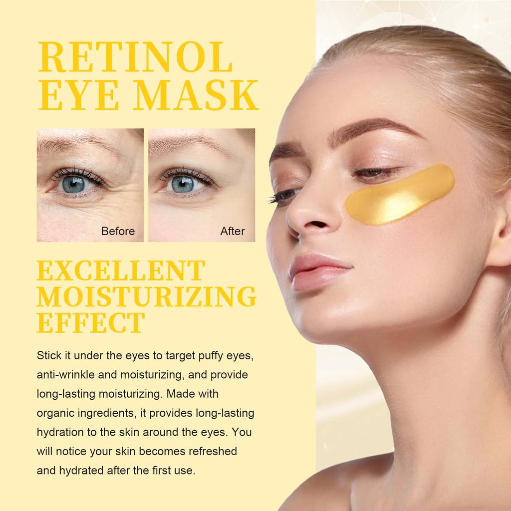 Hoygi Retinol Under Eye Patches – Dark Circles & Firming Under Eye Patches Zpaxo
