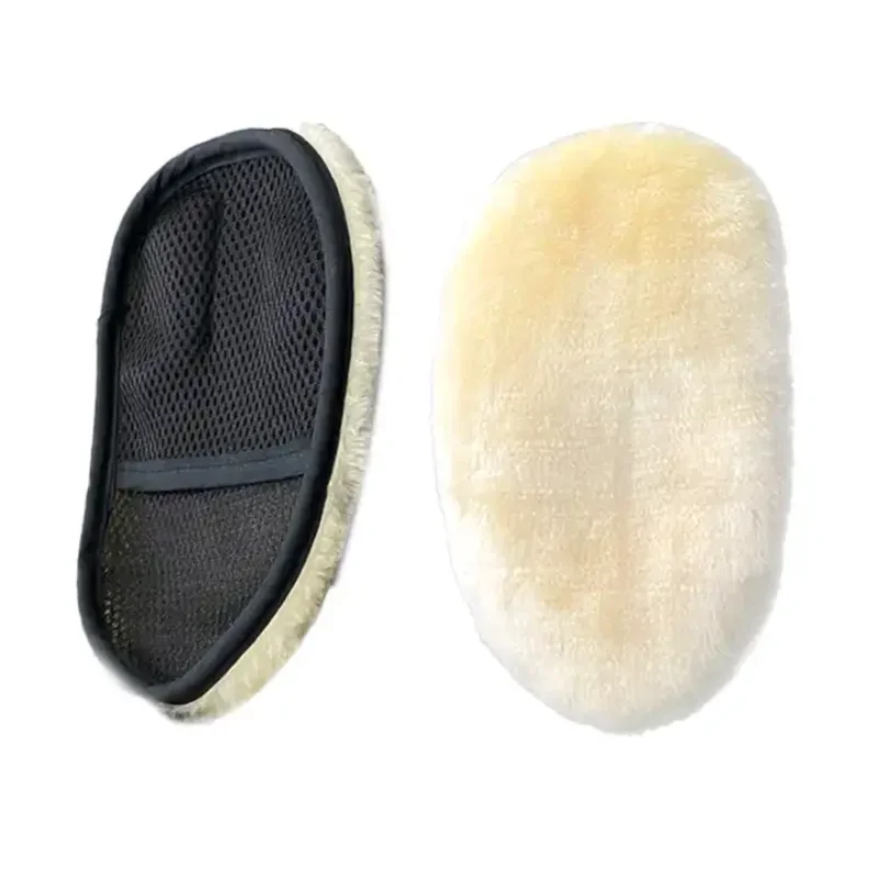 Car Wash Gloves Motorcycle Washing Care Tools Microfiber Wool Soft