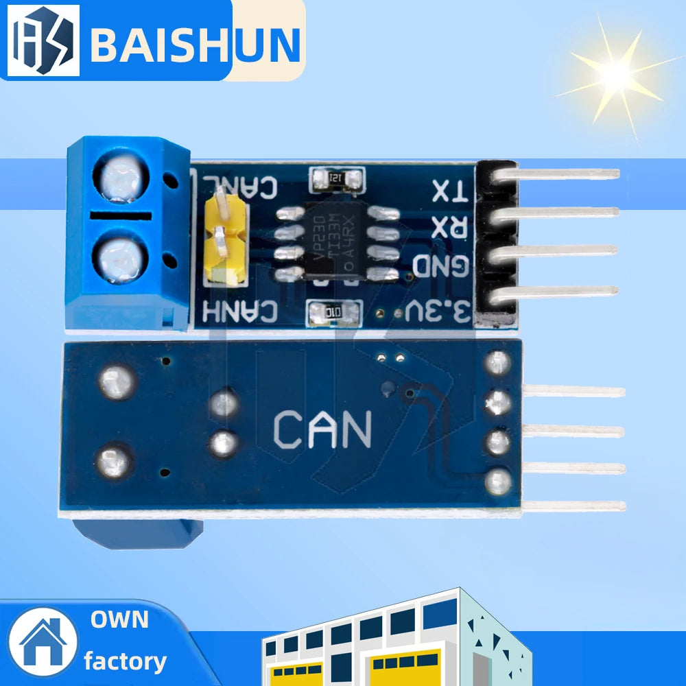 SN65HVD230 VP230 CAN Board Network Transceiver Evaluation Development Zpaxo Default Title