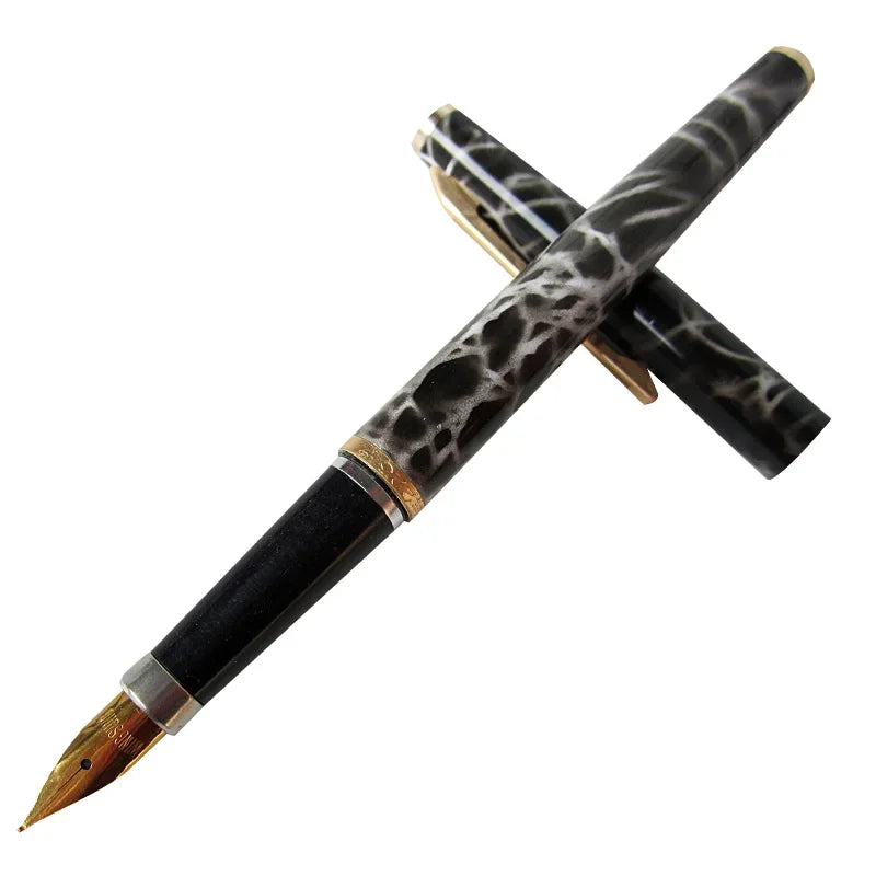 Yong Sheng 223 Fountain Pen, Fine Nib, Students Writing Stationery Collection, Old Vintage, 1990 s, New Zpaxo