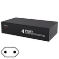 652F AV L R Audios Splitter Box 1 Input 4 Outputs Home Theater Studio Zpaxo EU Plug CN