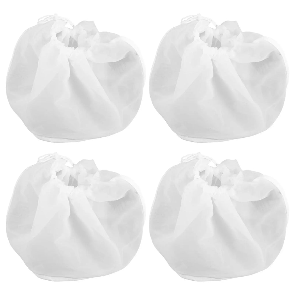 4Pcs Reusable Honey Strainer Bag with Drawstring, Food Grade Nylon Mesh Filter for 5 Gallon Bucket, Ideal for Apiary Honey Zpaxo Default Title