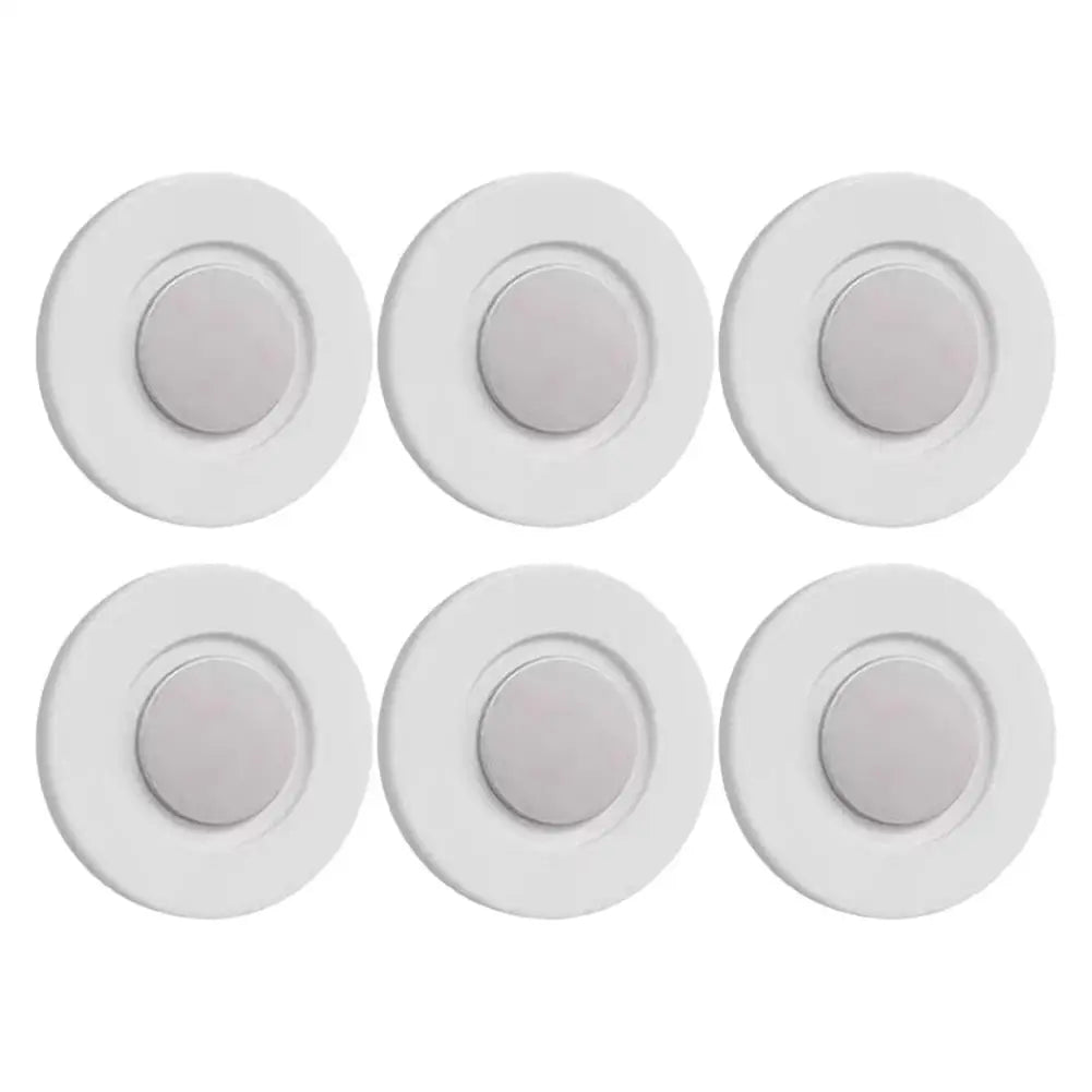 Magnetic Wall Mount Remote Control Holder – No-Drill (3/6 Pack) Wall Mount Organizer Zpaxo 6pcs