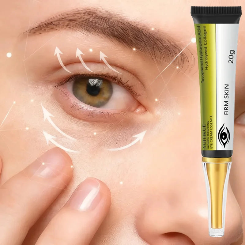YUITIKUE Instant Firm Eye Cream – Hyaluronic Acid & Collagen Eye Cream Zpaxo