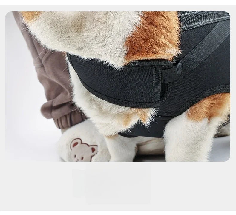 Pet Big Dog Carrying Large Dog Backpack Multi functional Outdoor Bag Walking Assistance Stretcher Disability Assistance Dog Zpaxo