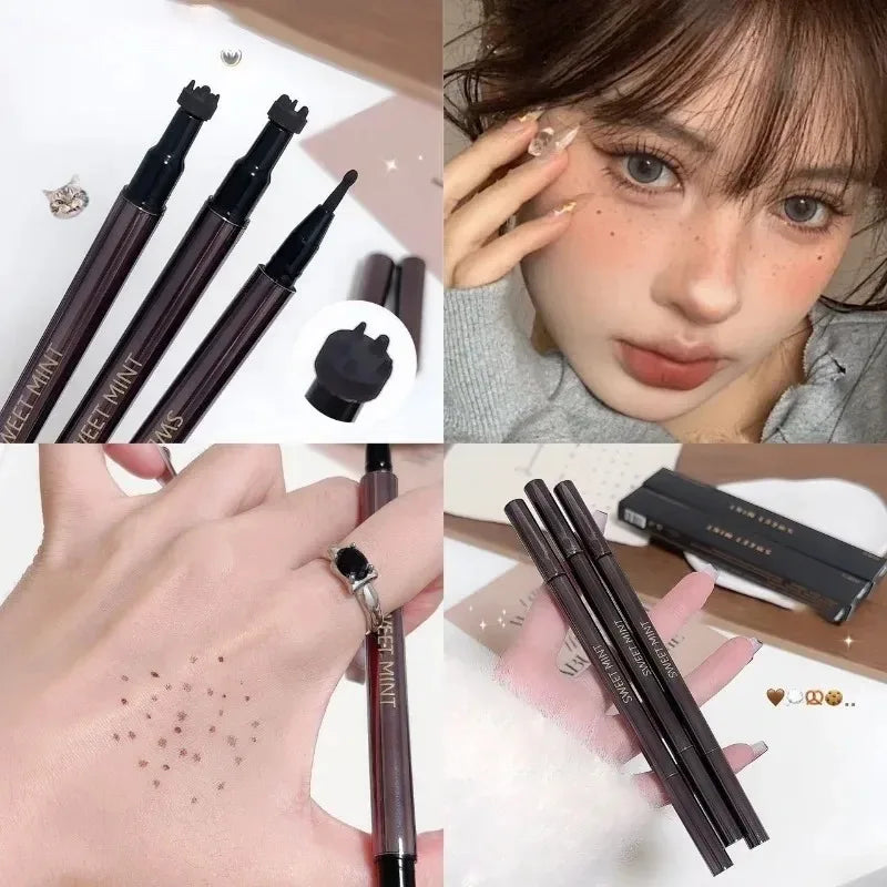 Freckle Stamp Makeup Pen Waterproof Natural Lifelike Fake Freckles