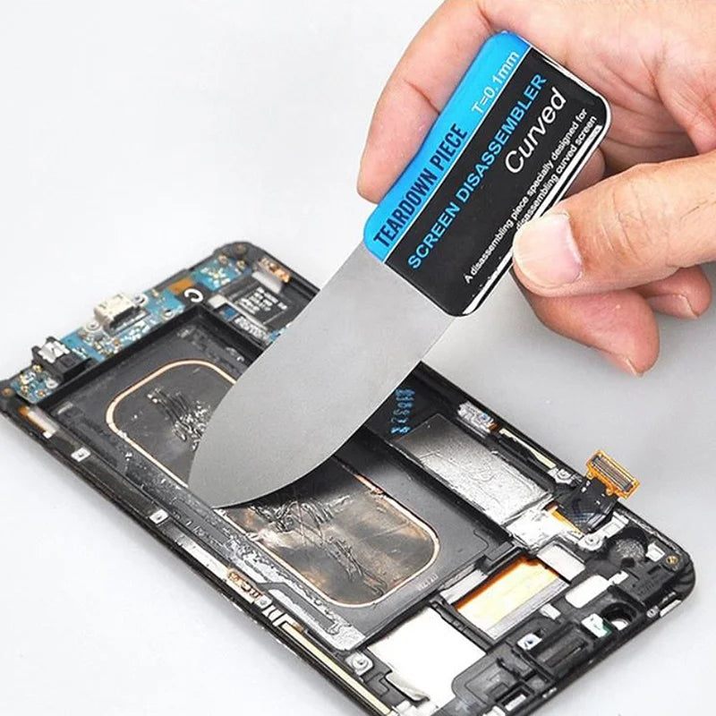 1- Ultra Thin Curved LCD Screen Spudger Opening Pry Card Disassemble Zpaxo