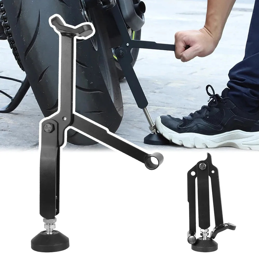 Motorcycle Jack Kickstand Labor Saving Wheel Support Side Stand Paddock Stable Swingarm Lift Lifter Frame Motorbike Accessories Zpaxo