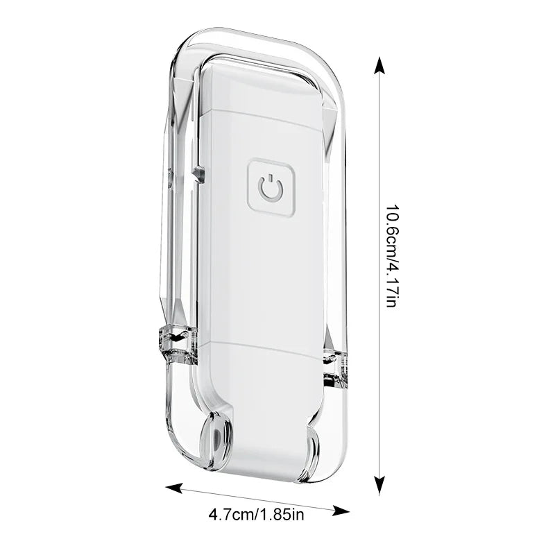 Mini Eye Protection USB Clip Reading Light Bookmark Folding Book LED