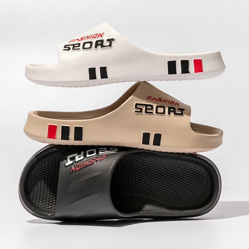 Thick Platform Slippers Men Women Home Soft Sole Pillow Slides