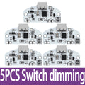 Type-c Table Lamp Circuit Board USB Charging Three Gear Stepless Zpaxo 5pcs Switch dimming