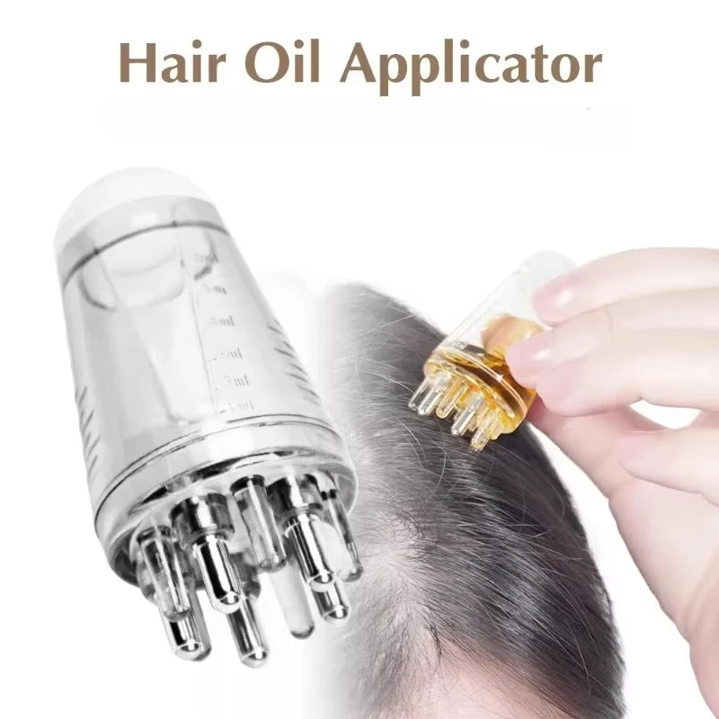 Scalp Applicator Liquid Comb Essential Oil Guiding Massager Mini Zpaxo