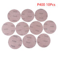 10Pcs 5inch Hook & Loop Abrasive Dust Free Grid Sanding Paper 125mm Mesh Sanding Discs Anti-Blocking Grinding Sandpaper For Car Zpaxo A6