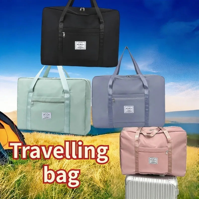 Large Capacity Folding Travel Bag Waterproof Duffle Luggage Tote Gym