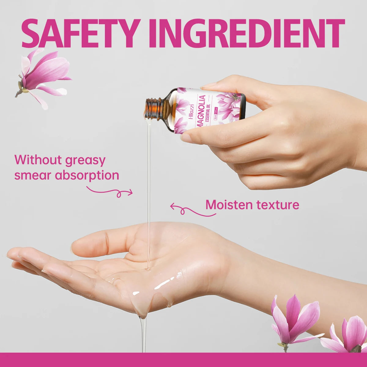 Magnolia essential oil, rich scent, skin care, hair care, hydration, moisturizing, aromatherapy, aromatherapy, candles, DIY prod Zpaxo