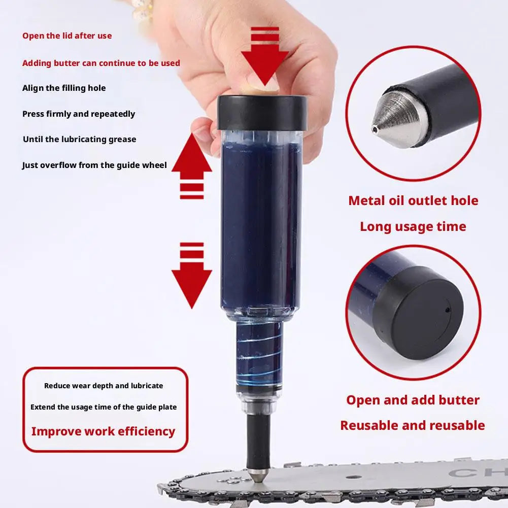 Chainsaw Guide Bar Sprocket Nose Grease Tool Kit | Power Tool Chainsaw Grease Tool Zpaxo