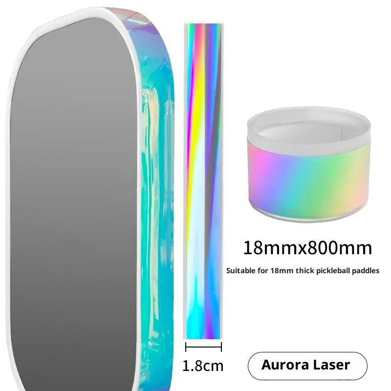 Pickleball Paddle Edge Guard Tape – Laser PVC Protective Strip