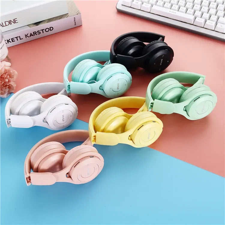 Stereo Y08 Headset 5 0 Bluetooth Folding Wireless Sports Earphone Zpaxo