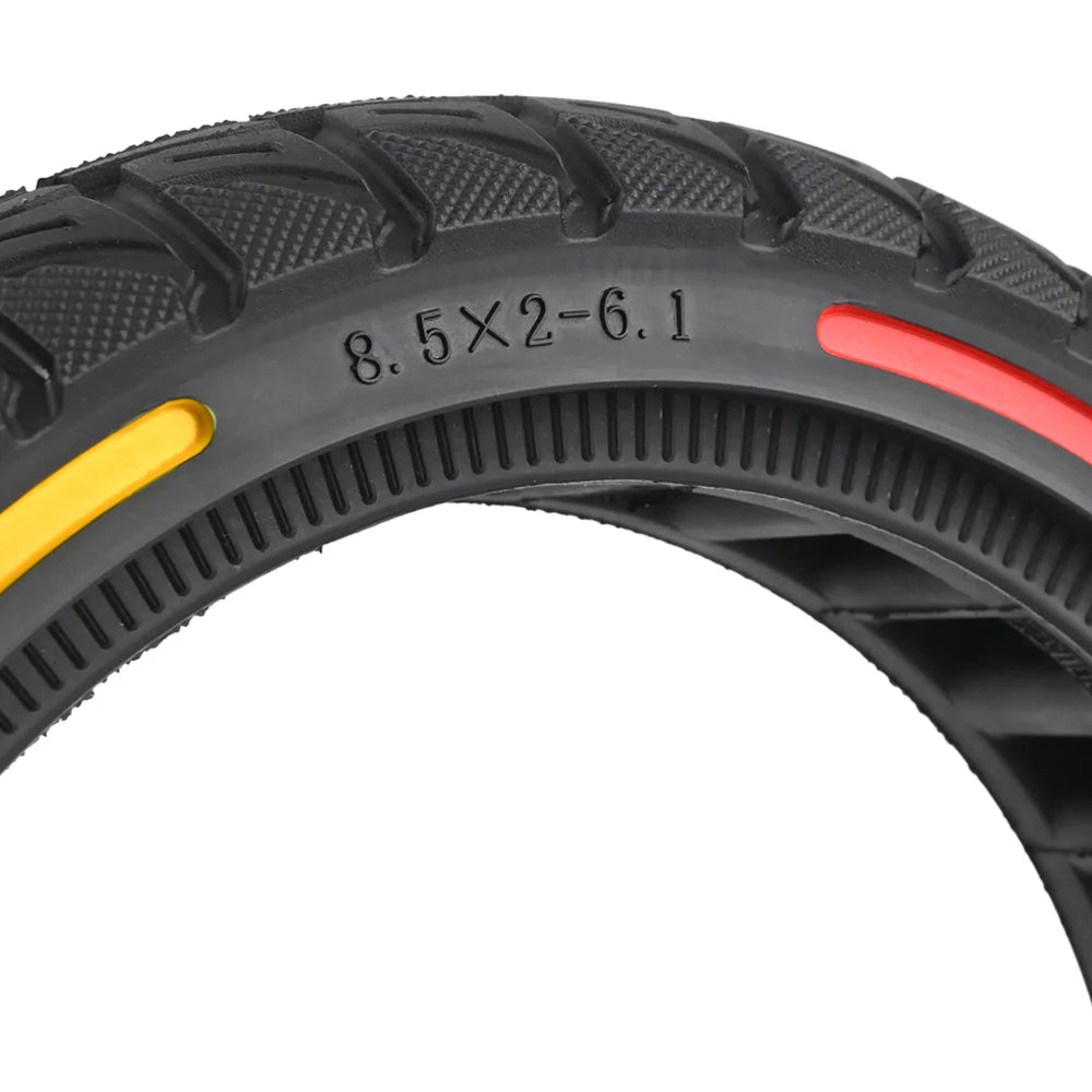 8.5 Inches Damping Durable Wheel 8.5x2-6.1 Honeycomb Solid Tire Colorful for Xiaomi M365 PRO PRO2 1S List Electric Scooter Tyre Zpaxo