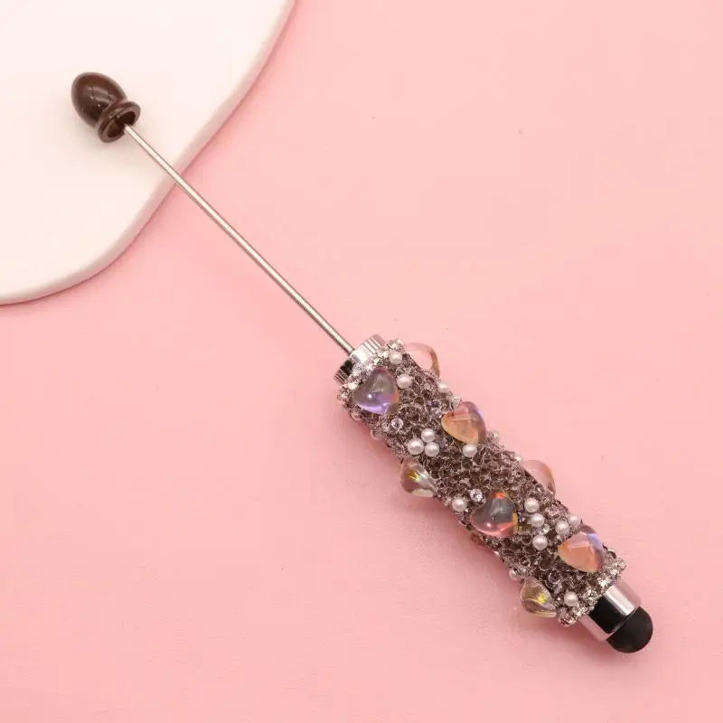 Creative Bead Ballpoint Pen Capacitive Touch Writing Multifunctional Ballpoint Pens Office Study Supplies Touch Screen Pen Gift Zpaxo A9