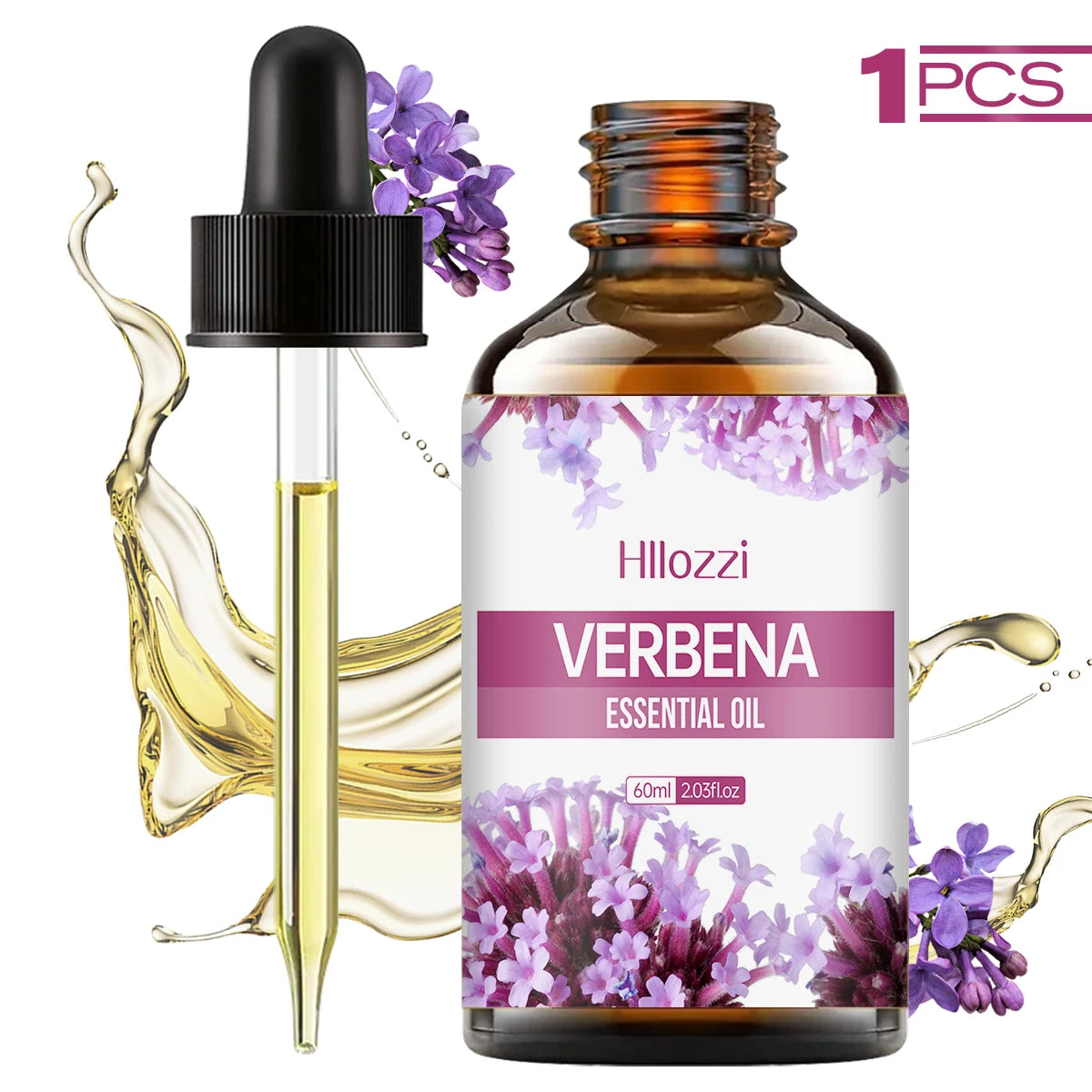 VERBENA ESSENTIAL OIL High-quality Moisturizing Nourishing Massage Zpaxo 60ml VERBENA Other