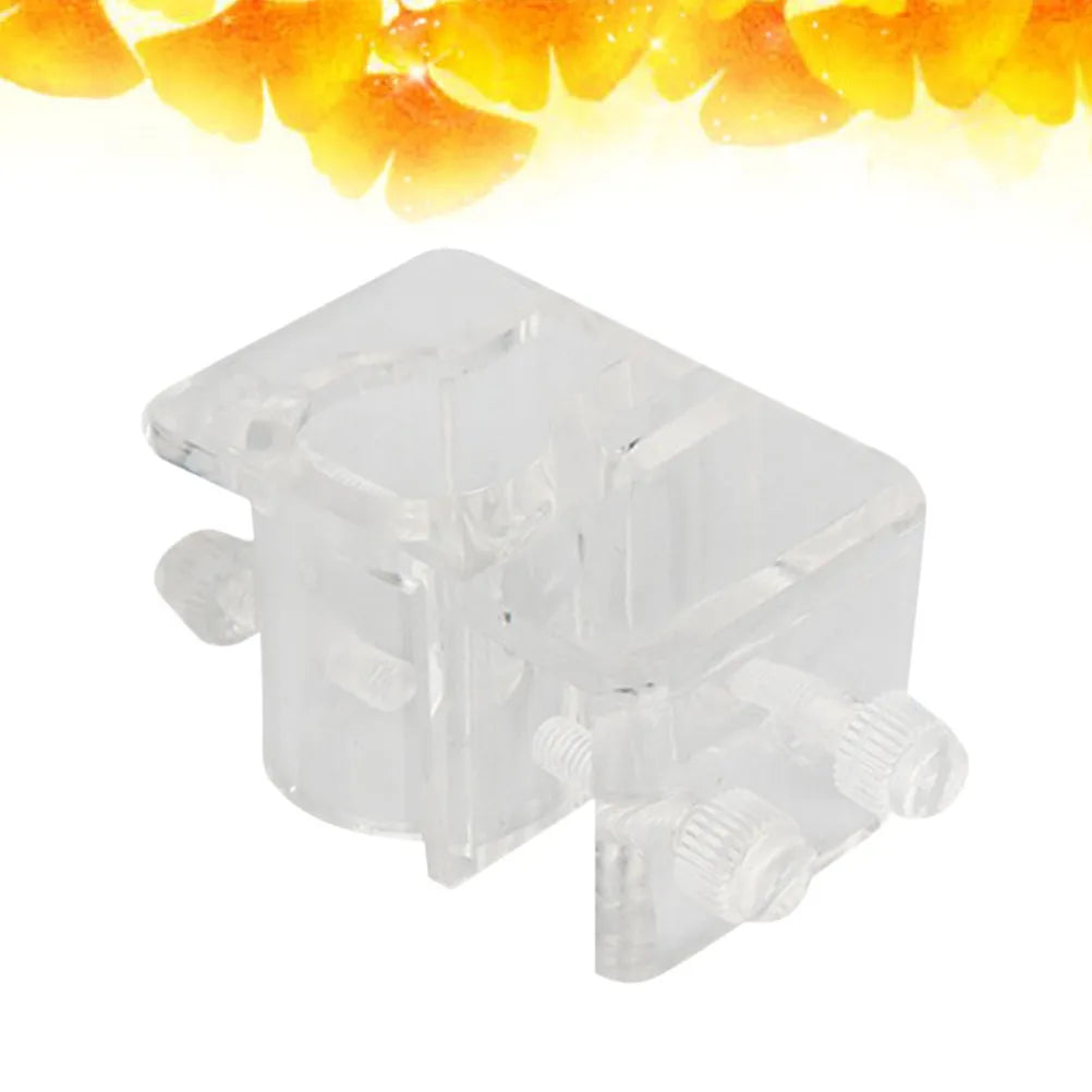 Acrylic Filter Water Clip Aquarium Pipes Inlet Outlet Fixation Strong