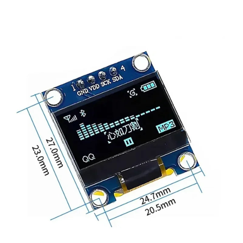 High definition IPS 0.96-inch 1.3-inch TFT display screen OLED LCD screen st7735 Zpaxo