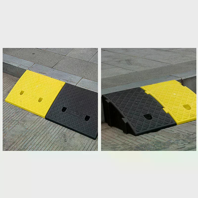 Plastic Kerb Ramp 30/40/50mm – Non-Slip Threshold Ramp