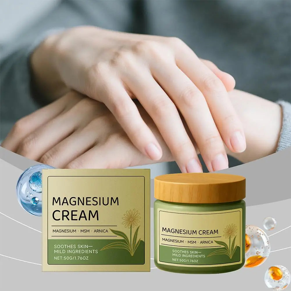 Magnesium 2-in-1 Face & Body Cream 50g – All Skin Types Face & Body Cream Zpaxo