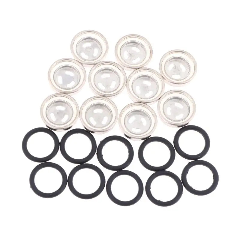 10-Pack Brake Master Cylinder Sight Glass with O-Ring | Moto & ATV