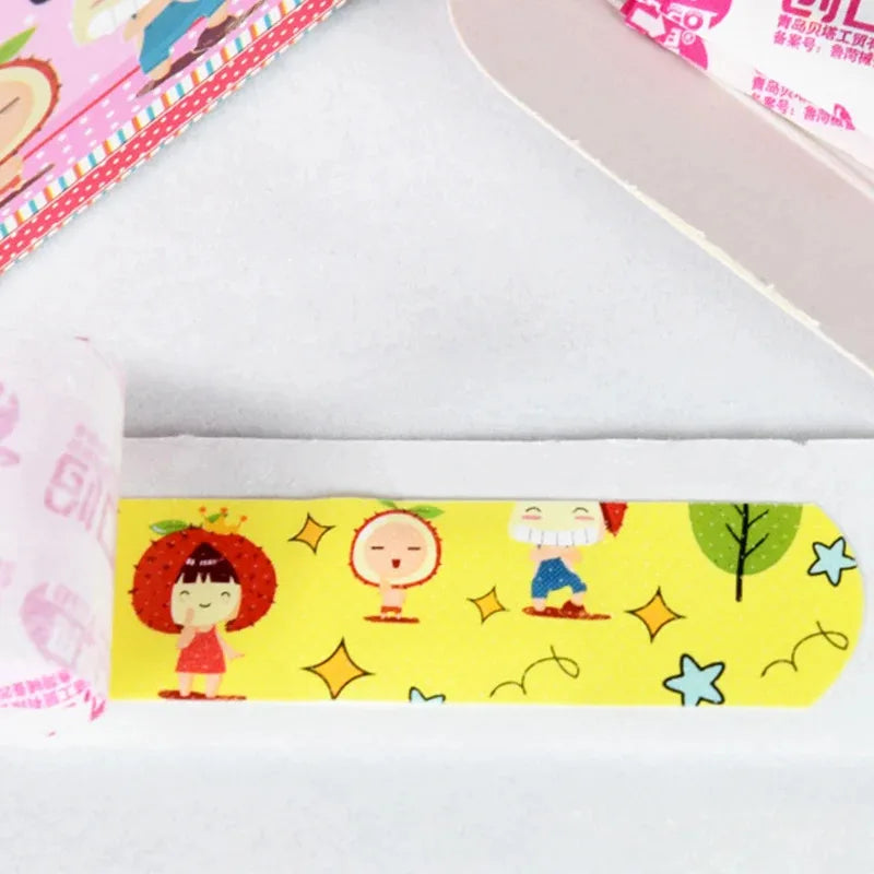 Kids Cartoon Animal Waterproof Bandage Strips – 60-360 Pack