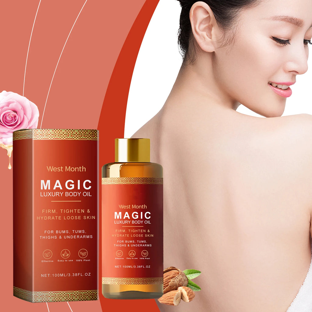 Tightening Body Oil Firming Lifting Reduce Fine Lines Improve Sagging Skin Dullness Brightening Moisturizing Nourish Skin Care Zpaxo